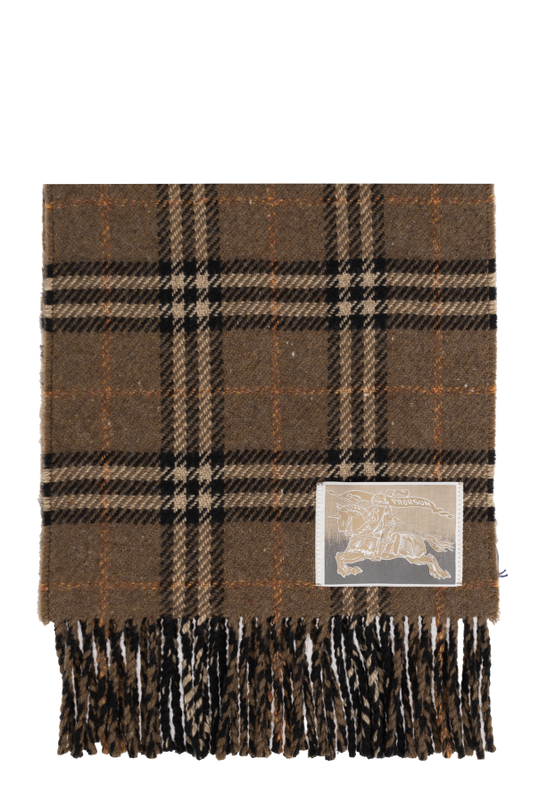 burberry With Cashmere Scarf