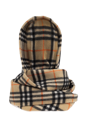 Cashmere hood with scarf od Burberry