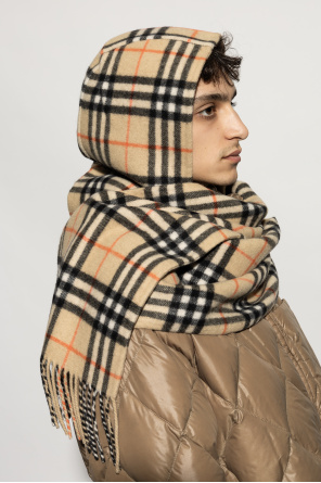 Burberry Cashmere Hood with Scarf