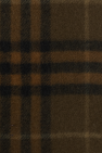 Burberry BROWN Scarf with check pattern