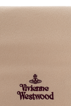 Vivienne Westwood Wełniany szal z logo