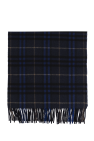 Burberry Cashmere scarf with check pattern