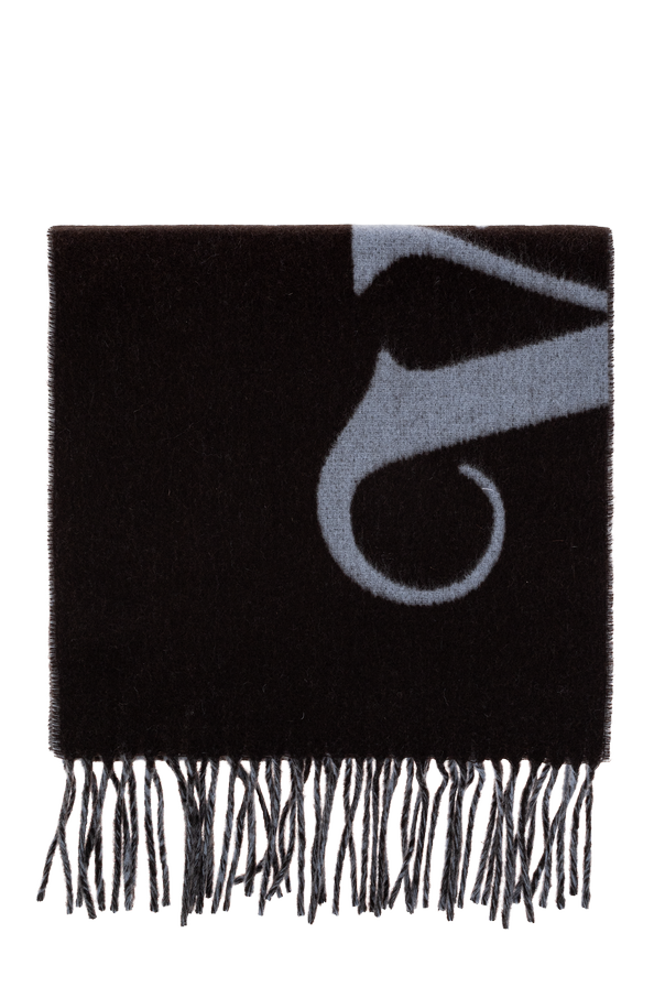 Wool scarf with logo od Vivienne Westwood