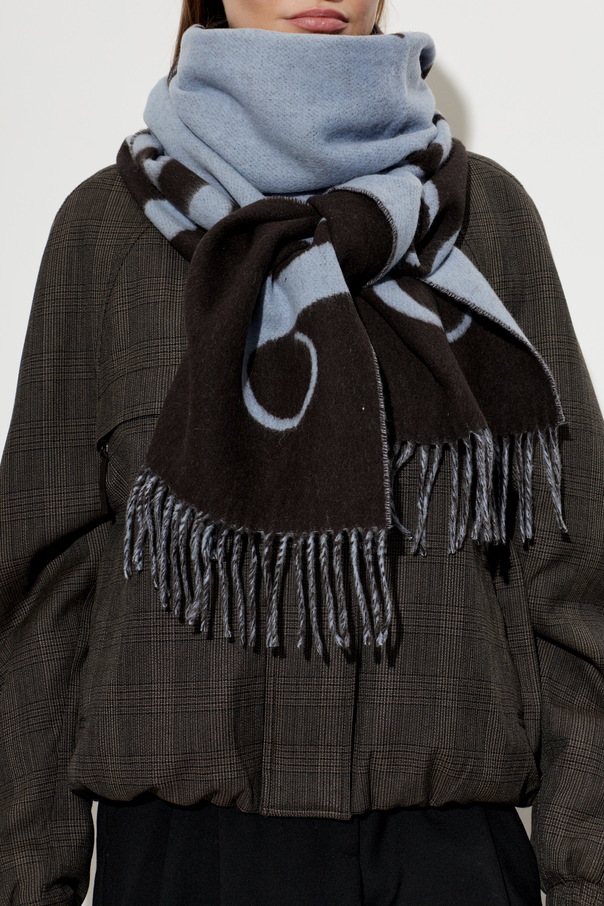 Vivienne Westwood Wool scarf with logo