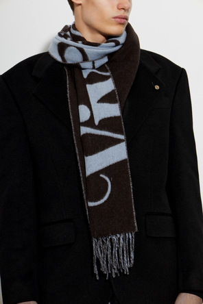 Vivienne Westwood Wool scarf with logo