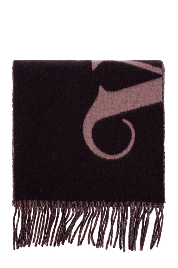 Wool scarf with logo od Vivienne Westwood
