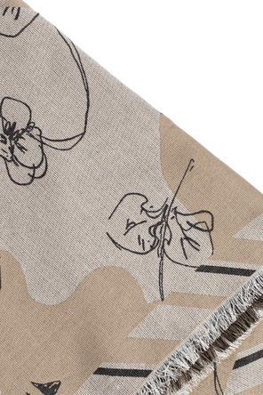 Vivienne Westwood Cotton scarf with monogram