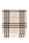 Burberry PINK Cashmere scarf with fringes