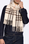Burberry PINK Cashmere scarf with fringes