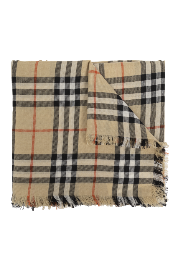 Burberry Scarf with check pattern