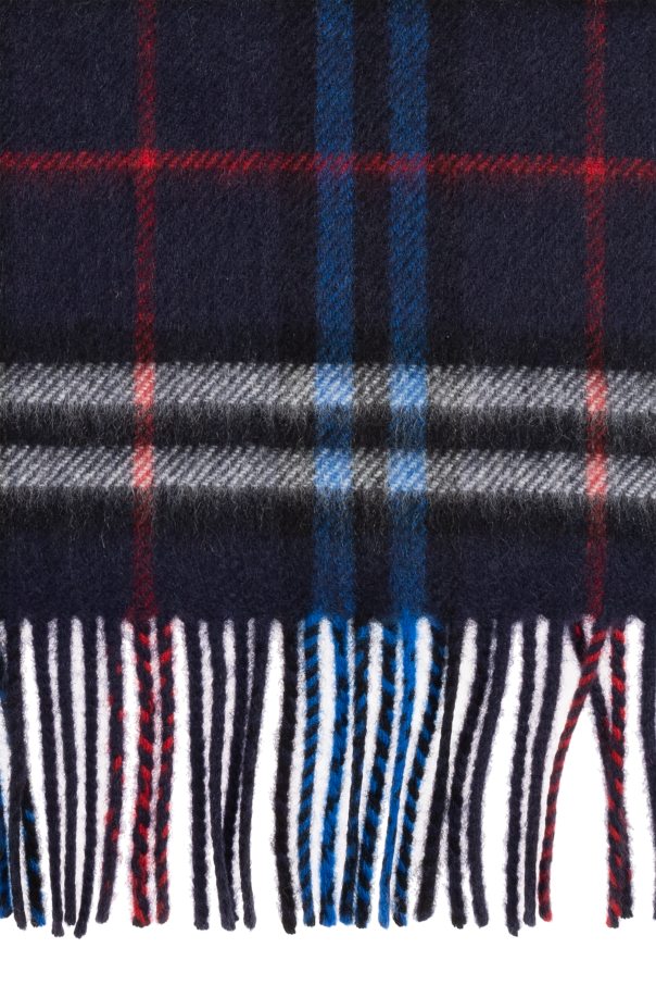 Burberry Kids Cachecol com estampa xadrez