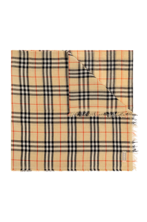 Scarf with check pattern od Burberry