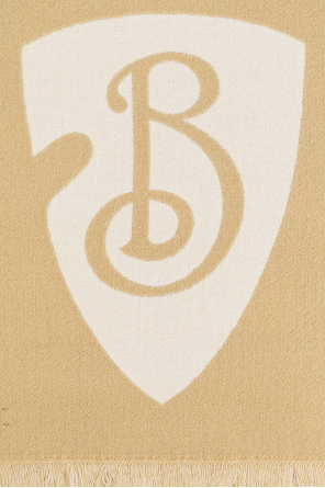 Burberry Wool scarf with logo