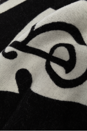 Burberry Wool scarf with logo