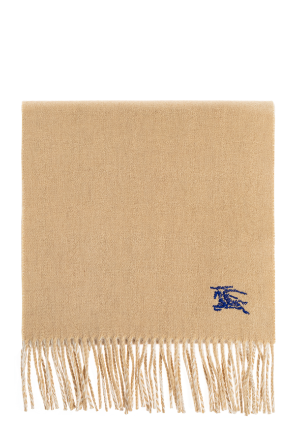 Cashmere scarf with logo od Burberry