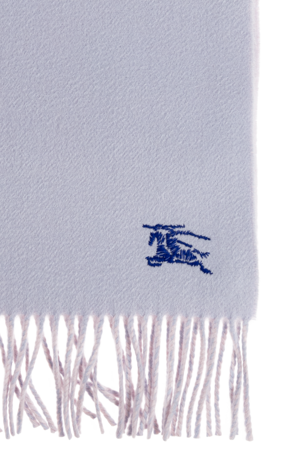 Burberry Bufanda de cachemira con logo