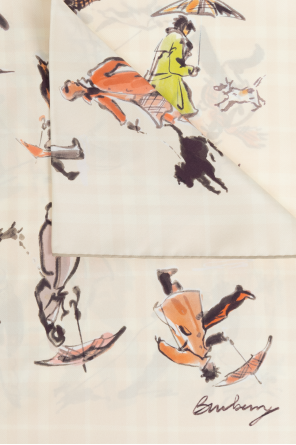 Burberry Pañuelo de seda