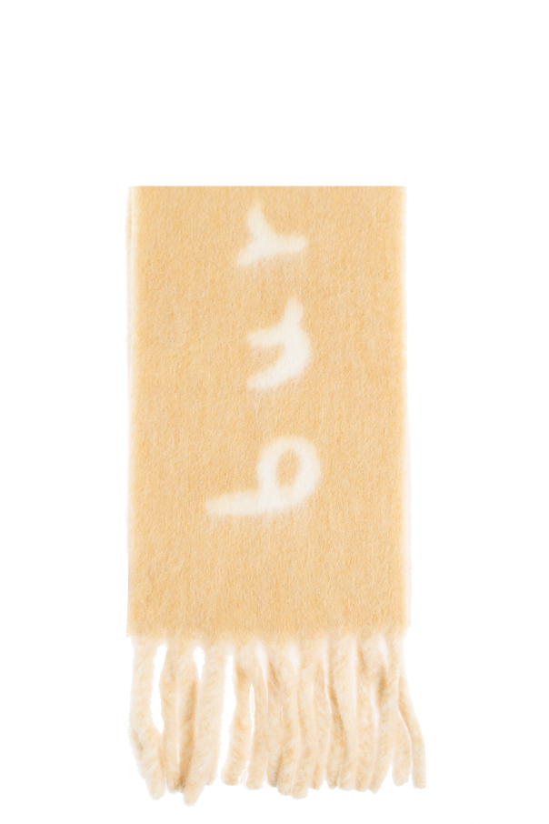 Scarf with logo od Burberry