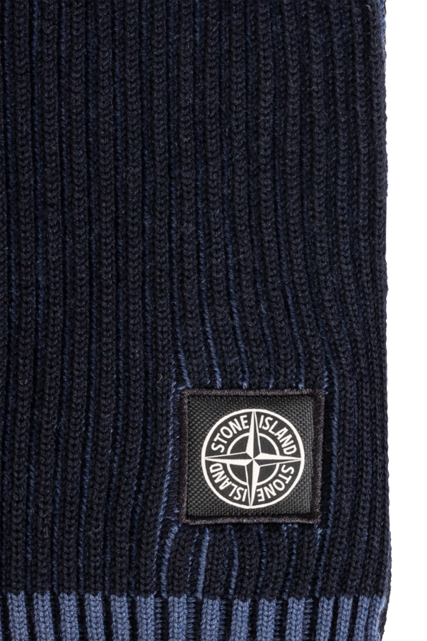 Stone Island Prążkowany szal