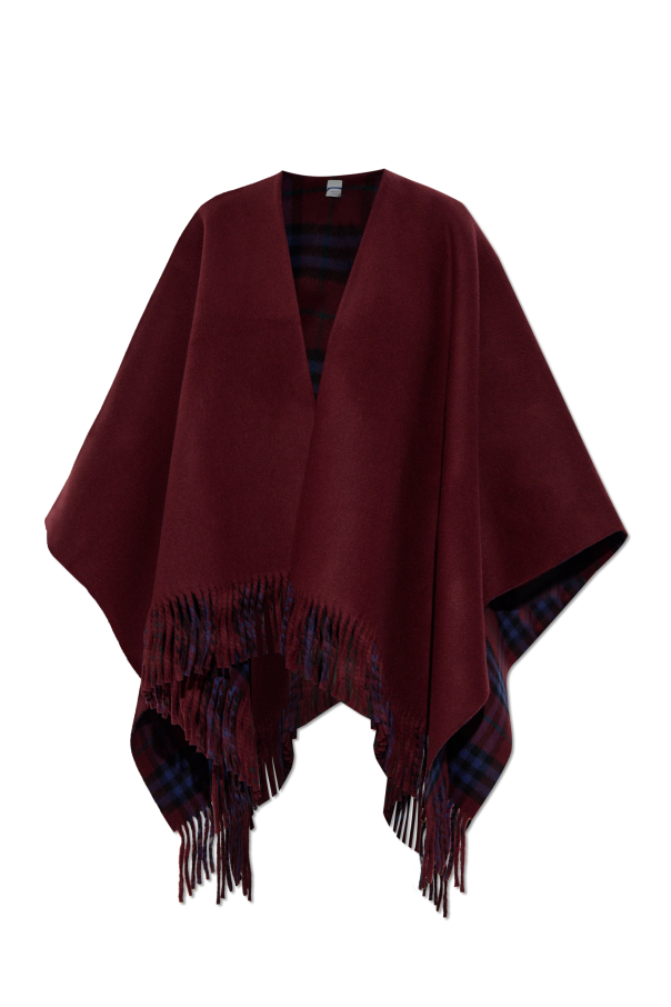 Wool poncho od Burberry