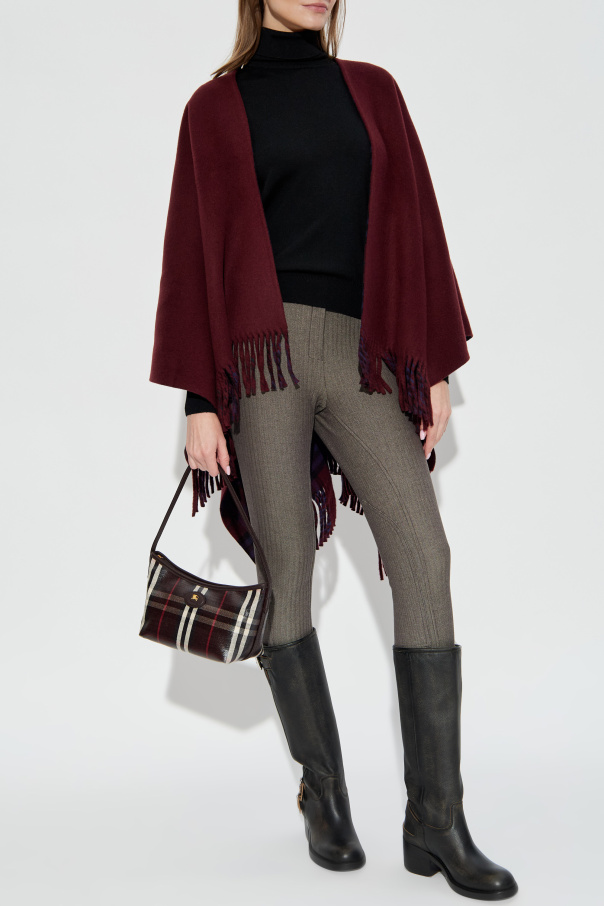 Burberry Poncho de lana