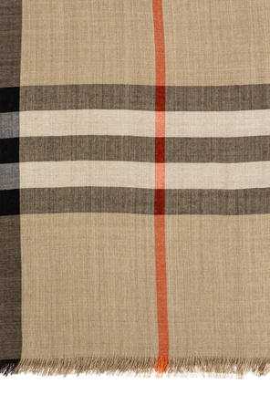 Burberry Шал с необработен завършек