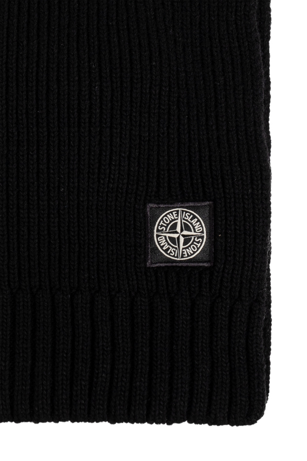 Stone Island Kids Szalik z logo