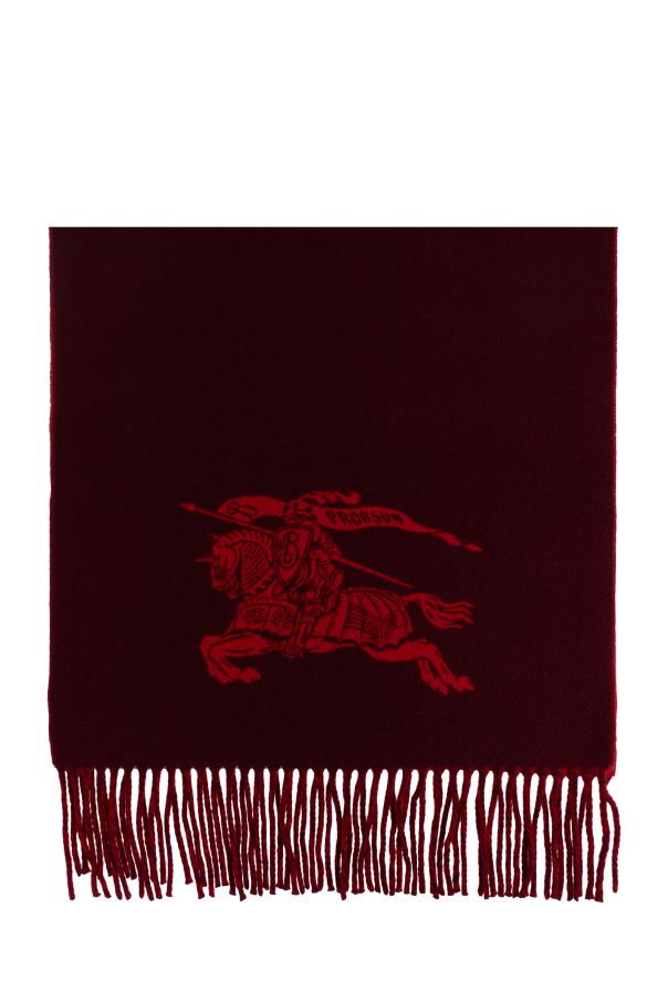Cashmere scarf with fringes od Burberry