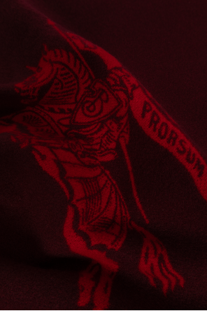 Burberry Chal de cachemira con flecos