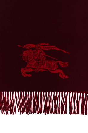 Burberry Chal de cachemira con flecos