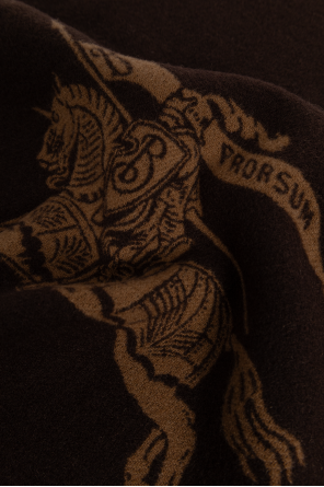 Burberry Chal de cachemira con flecos