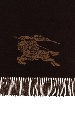 Burberry Chal de cachemira con flecos