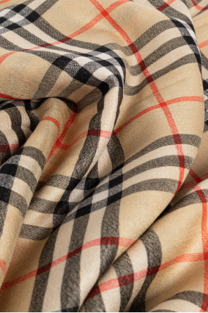 Burberry Cachecol com acabamento cru
