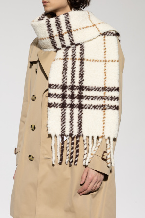 Burberry Scarf with a check pattern