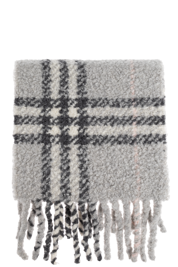 Burberry Scarf with a check pattern