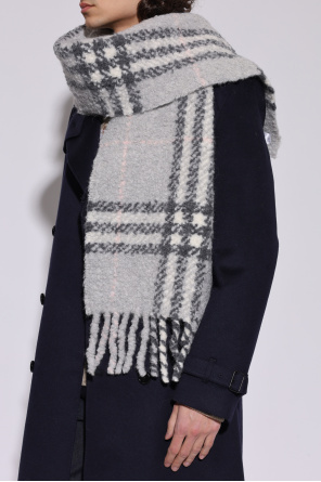 Burberry Scarf with a check pattern