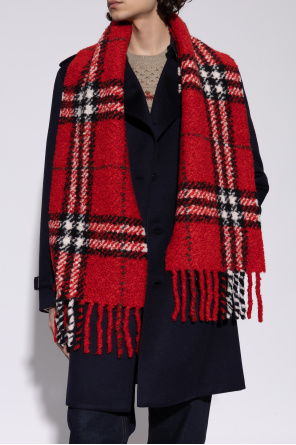 Burberry Scarf with a checked pattern