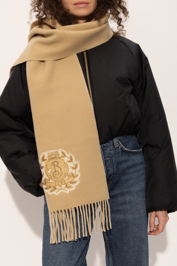 Burberry Scarf with embroidered logo