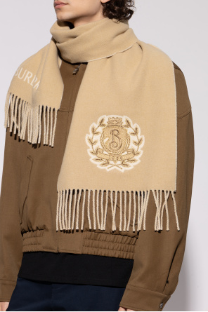 Burberry Scarf with embroidered logo