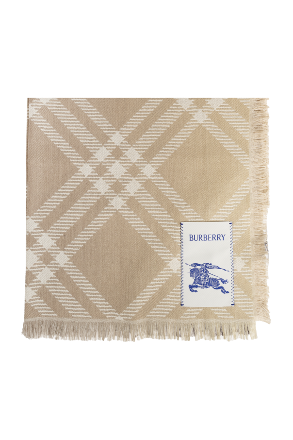 Scarf with logo od Burberry