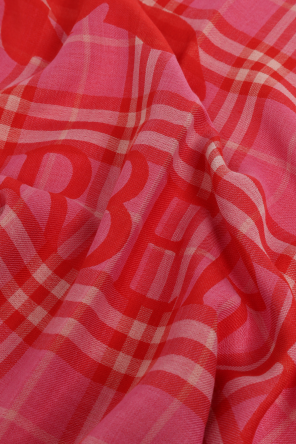 Burberry Scarf with a checkered pattern