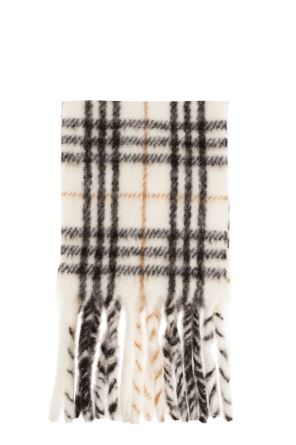 Wełniany szal od Burberry