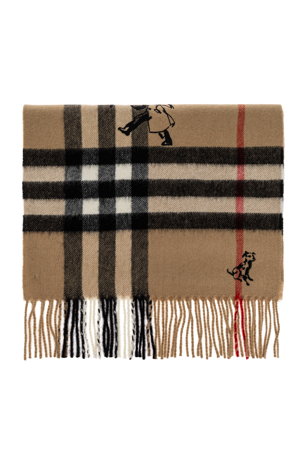 Cashmere shawl od Burberry
