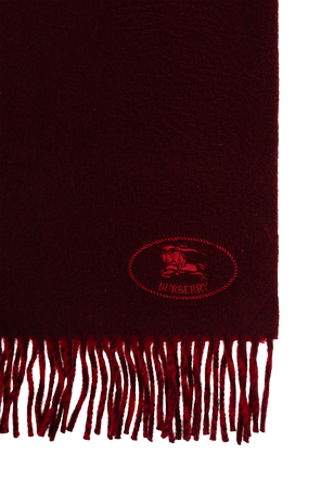 Burberry Cashmere scarf with logo