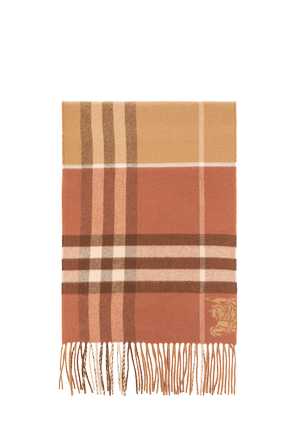 Burberry Cashmere checked scarf