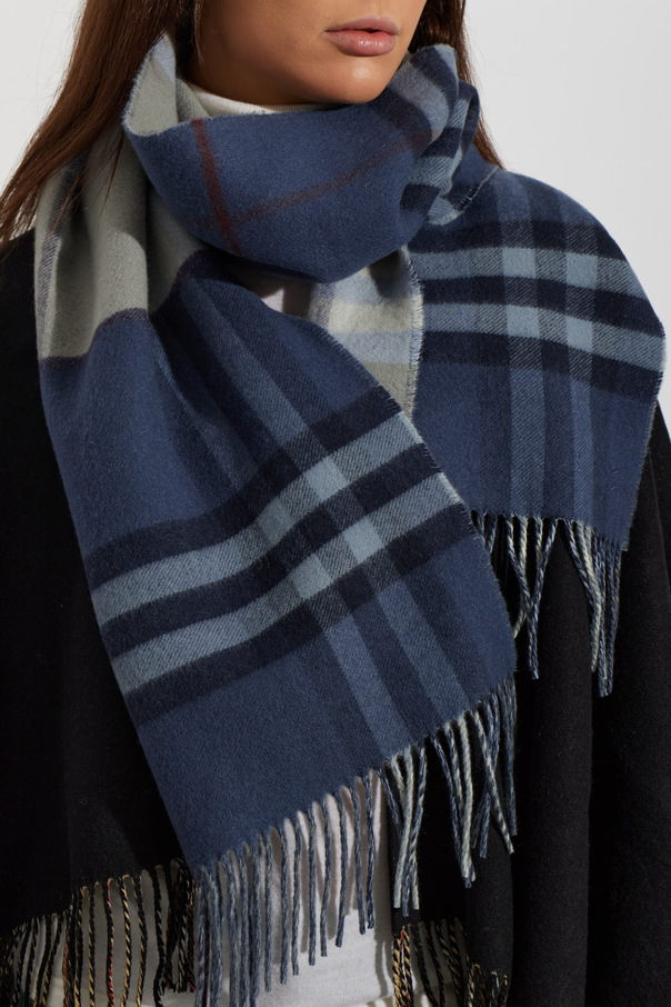 Burberry Bufanda de cachemir a cuadros