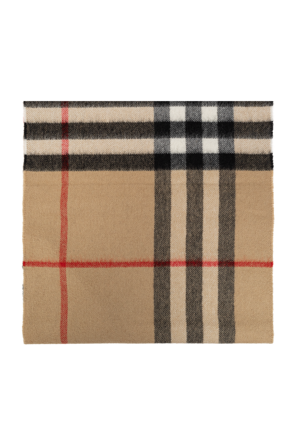 Cashmere tartan scarf od Burberry