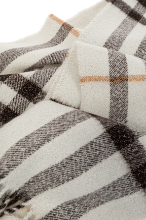 Burberry Fringed cashmere scarf