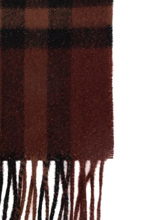 Burberry Fringed cashmere scarf