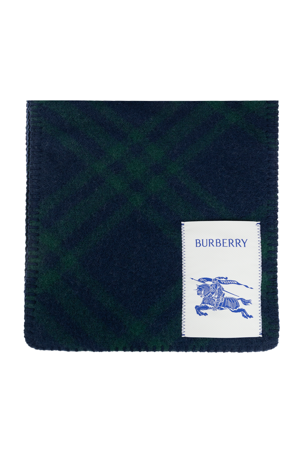 Wool tartan scarf od Burberry